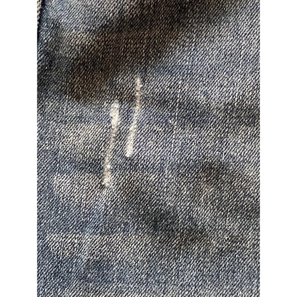 men True blue jeans 30 x 30 low rise boot 5 Pocket Factory distresed - Picture 5 of 10